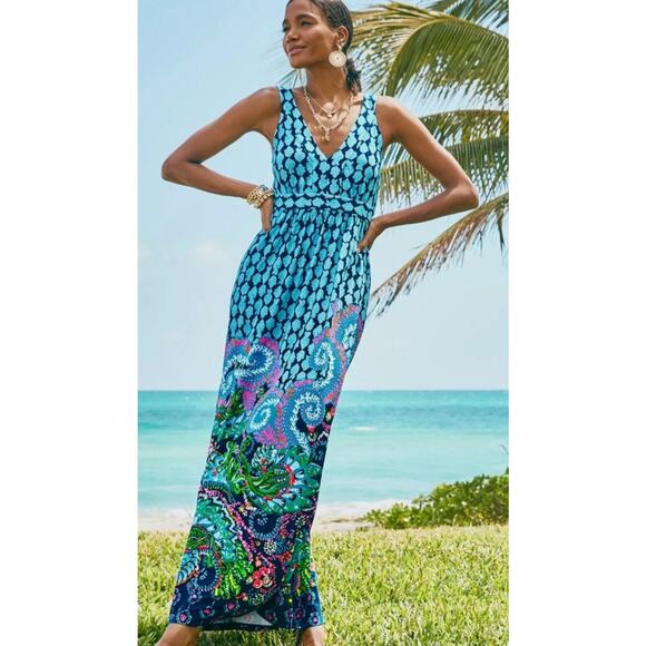Lilly Pulitzer Giorgina Maxi Dress Size 8. - Picture 2 of 7